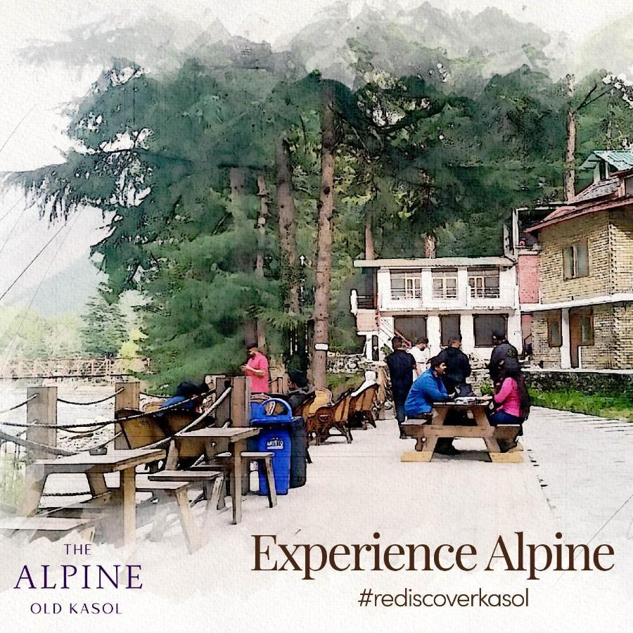 The Alpine Guest House Kasol Ngoại thất bức ảnh