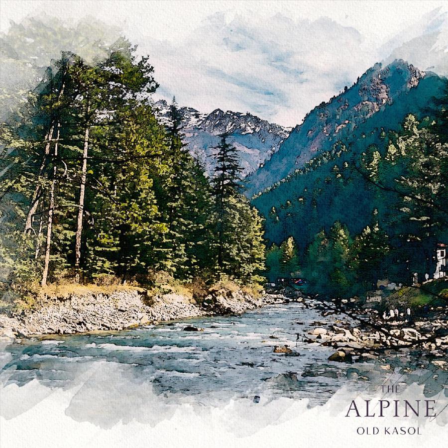 The Alpine Guest House Kasol Ngoại thất bức ảnh